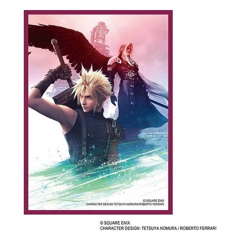 FUNDAS SQ FINAL FANTASY TCG FFVIIR INTERGRADE KEY ART (100)