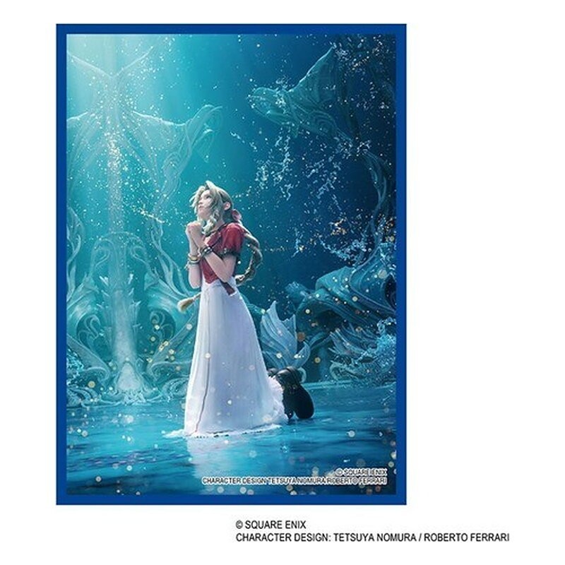 FUNDAS SQ FINAL FANTASY TCG AERITH (100)