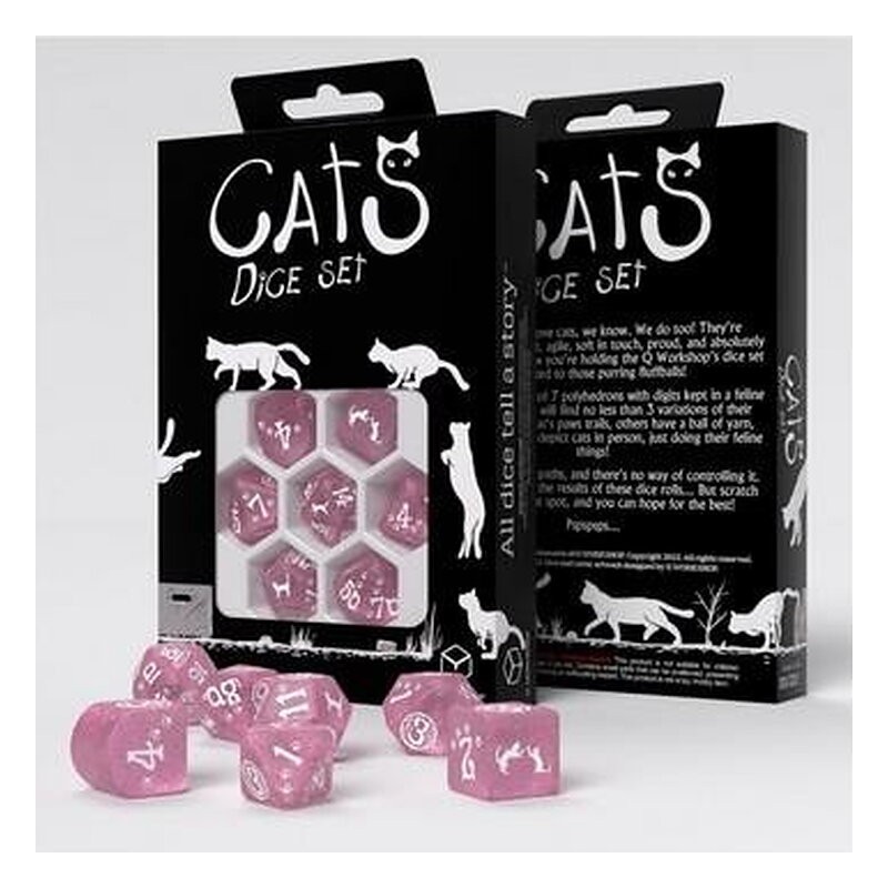 QW CAJA DE DADOS GATOS DAISY