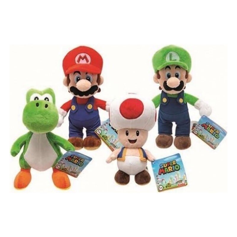 DISPLAY PELUCHES NINTENDO MARIO 20 CM (12)