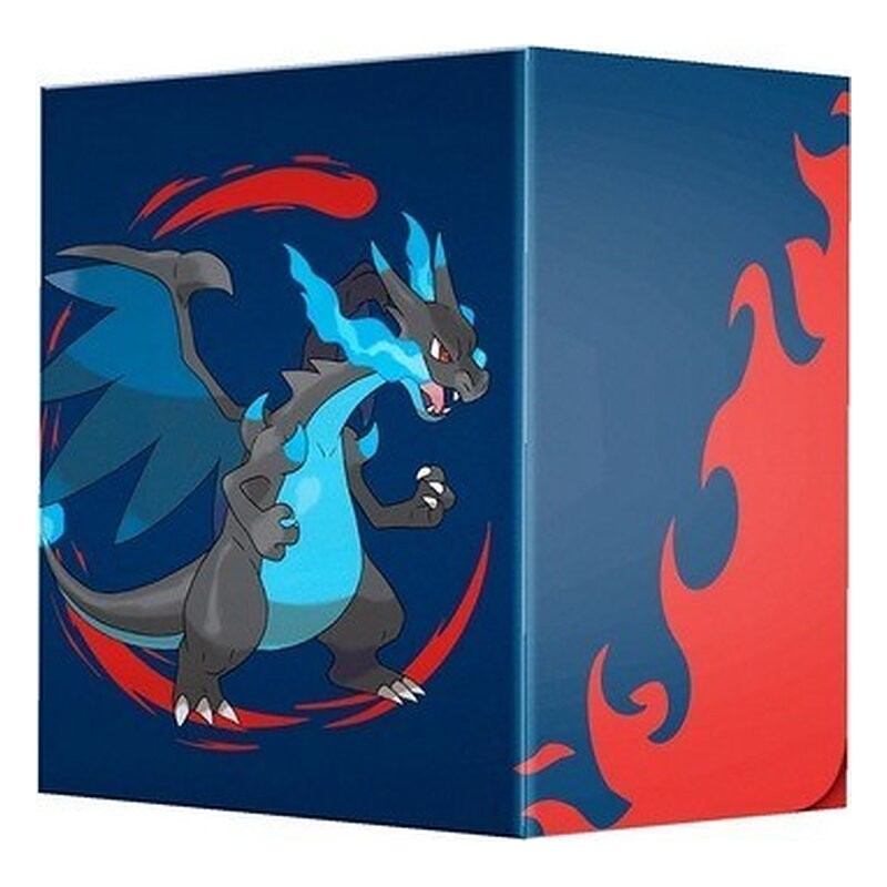 UP DECKBOX POKEMON MEGA CHARIZARD X 100 +
