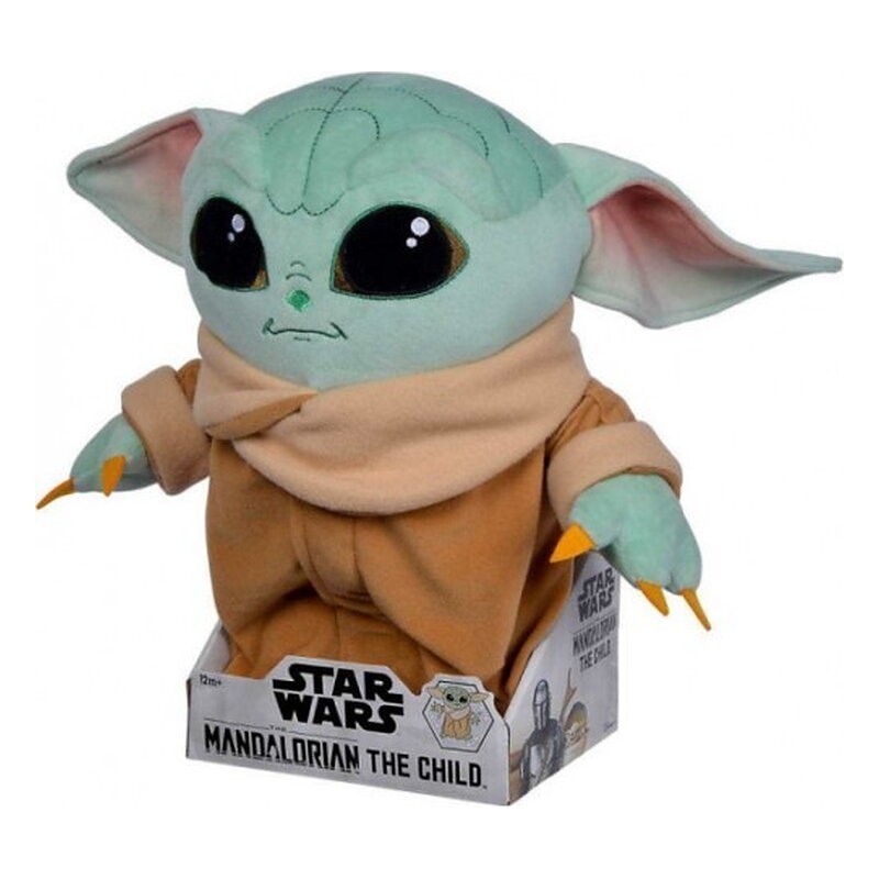 PELUCHE SIMBA STAR WARS MANDALORIAN BABY YODA ARTICULADO 30 CM