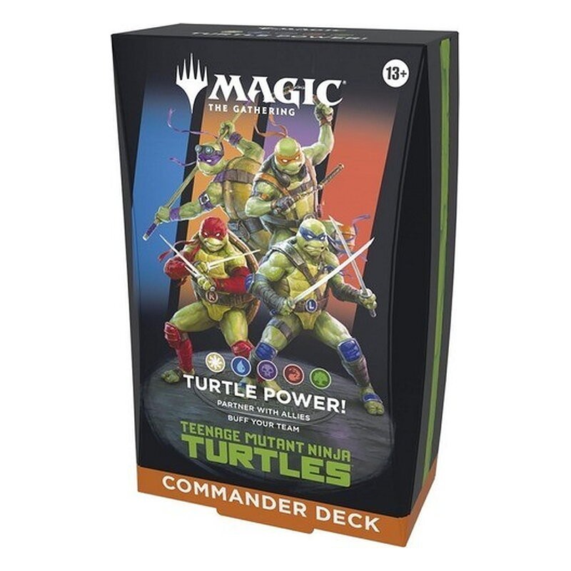 MTG TMNT TEENAGE MUTANT NINJA TURTLES COMMANDER DECK (4) (INGLE