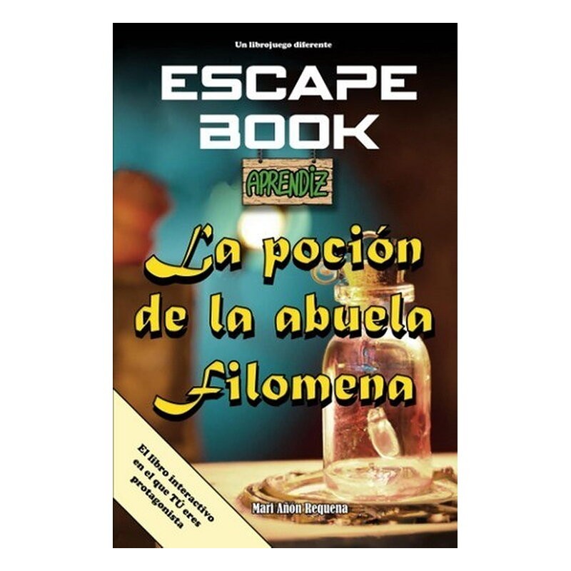 ESCAPE BOOK: LA POCION DE LA ABUELA FILOMENA