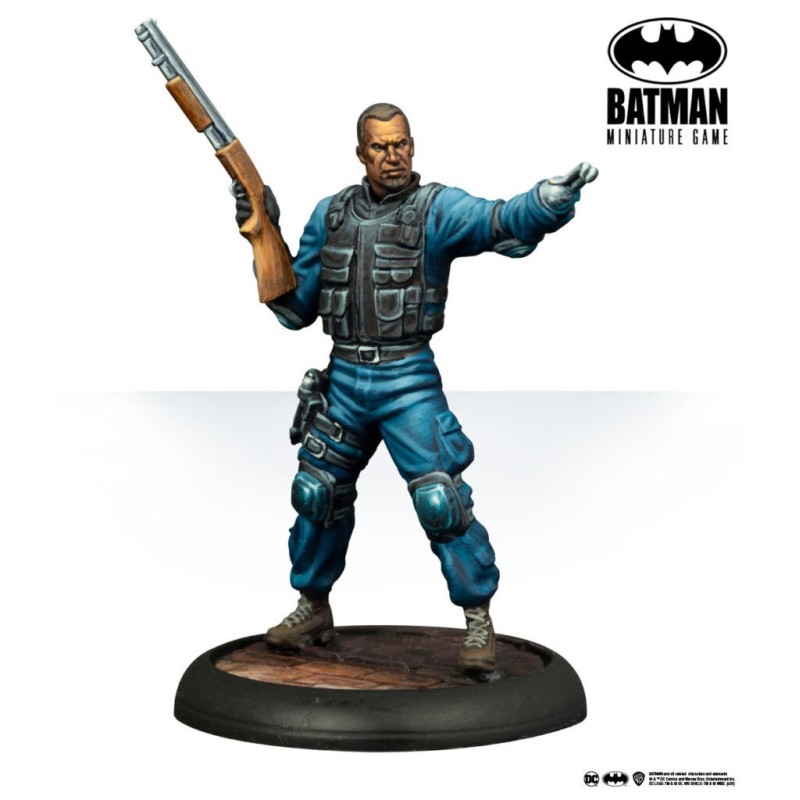 Aaron Cash & Quick Response Team - Batman Miniature Game