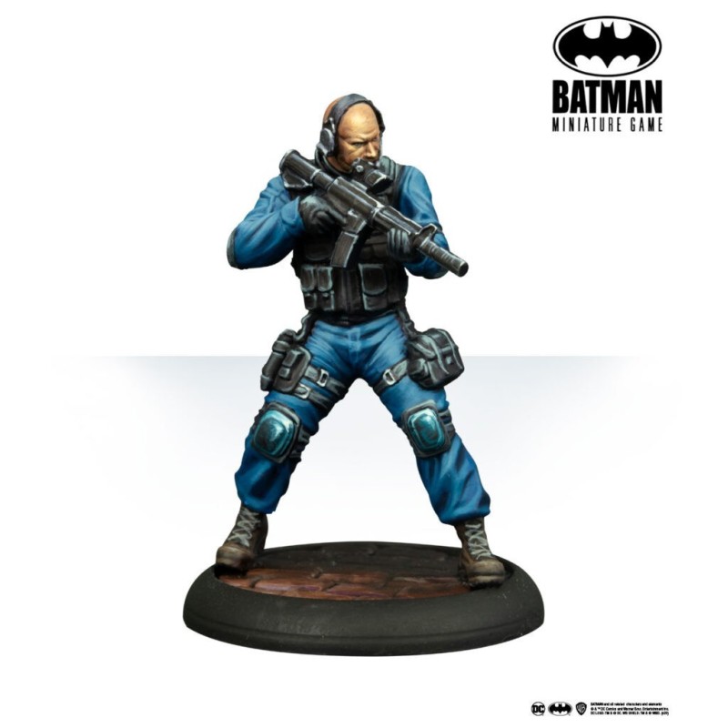 Aaron Cash & Quick Response Team - Batman Miniature Game
