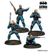 Aaron Cash & Quick Response Team - Batman Miniature Game