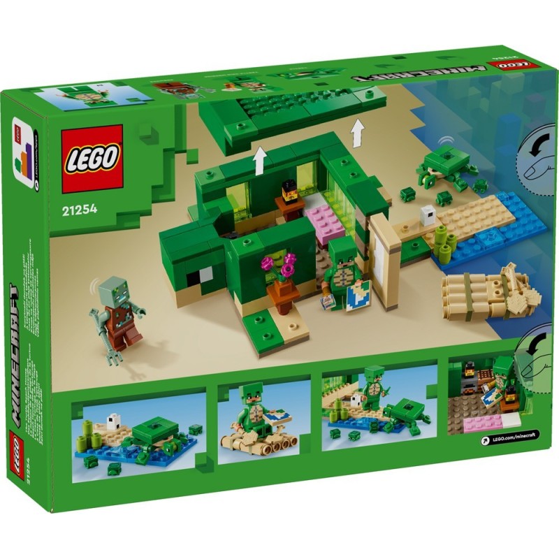 LEGO-21254 La Casa-Tortuga de la Playa
