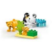 LEGO DUPLO - FAMILIAS DE LA FAUNA SALVAJE: PINGÜINOS Y LEONES
