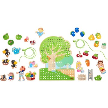 Juego De Ensartar El Frutal