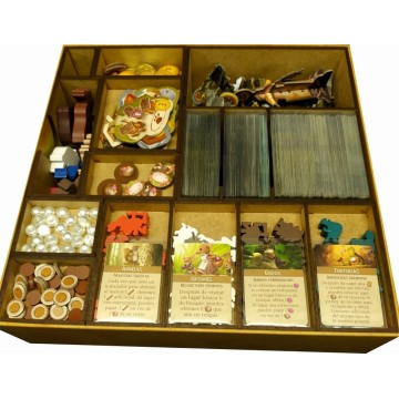 Inserto compatible con Everdell (Base+Exp.+Ed. Coleccionista) (Desarmado)
