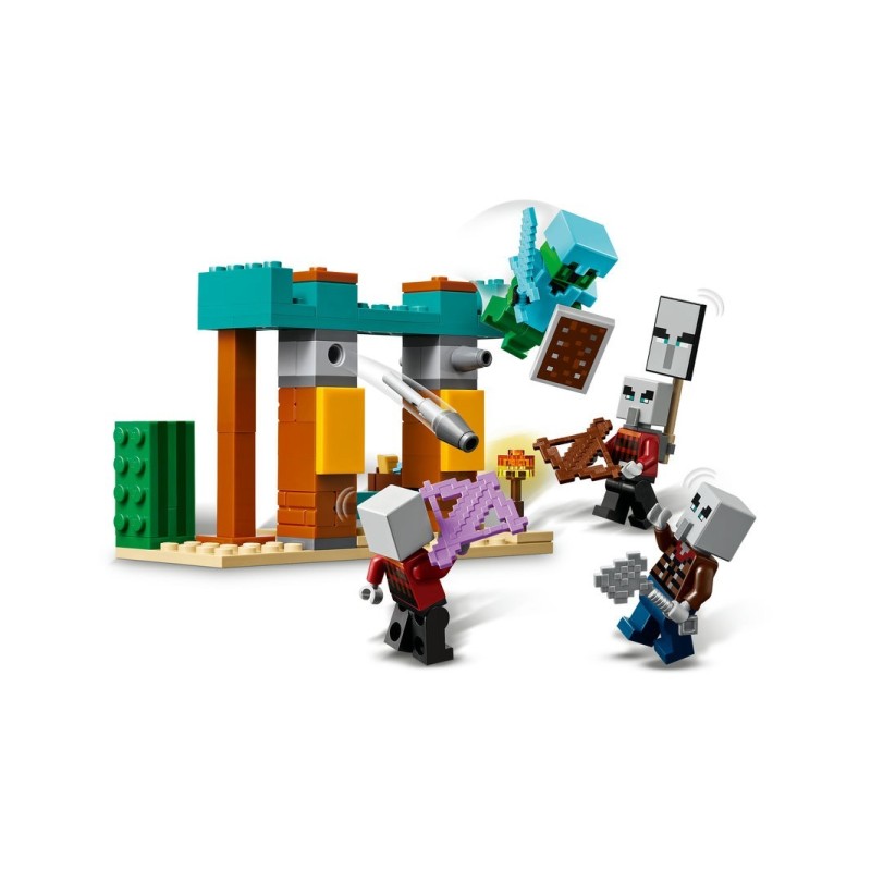 LEGO MINECRAFT - LA PATRULLA DEL DESIERTO DE LOS MALDEANOS