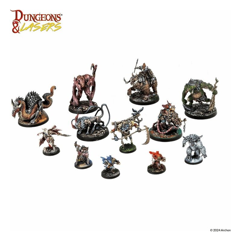 Horrors of Deuslair - Dungeons & Lasers (Inglés)