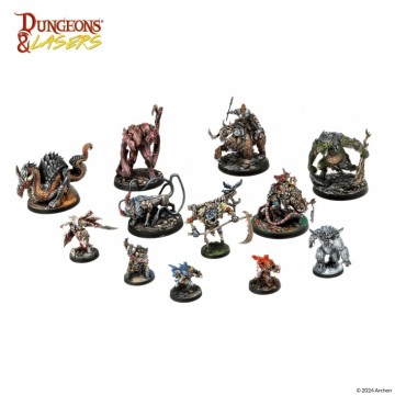 Horrors of Deuslair - Dungeons & Lasers (Inglés)