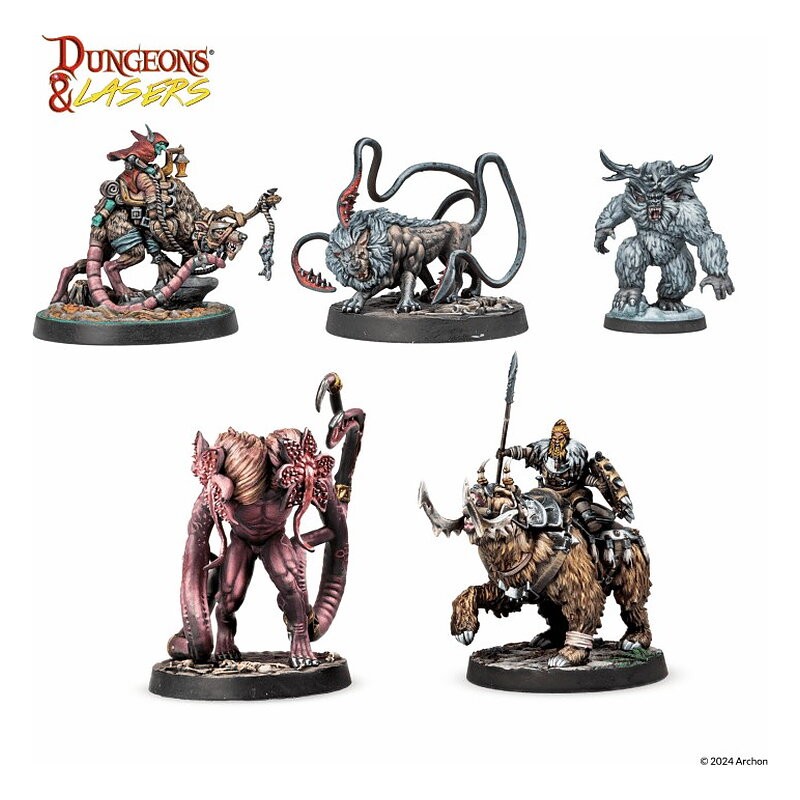 Horrors of Deuslair - Dungeons & Lasers (Inglés)