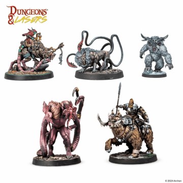 Horrors of Deuslair - Dungeons & Lasers (Inglés)