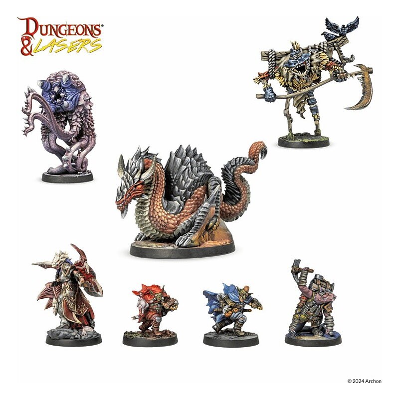 Horrors of Deuslair - Dungeons & Lasers (Inglés)
