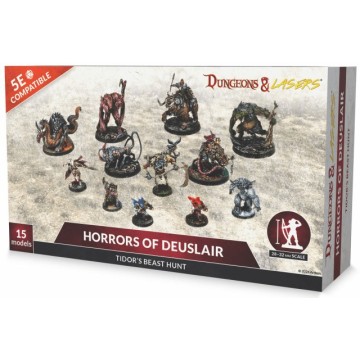 Horrors of Deuslair - Dungeons & Lasers (Inglés)