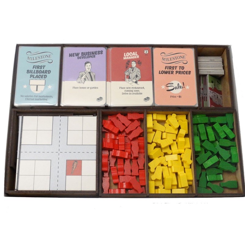 Inserto compatible Food Chain Magnate base (Español)(Desarmado)