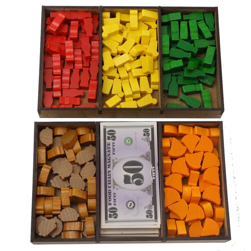 Inserto compatible Food Chain Magnate base (Español)(Desarmado)