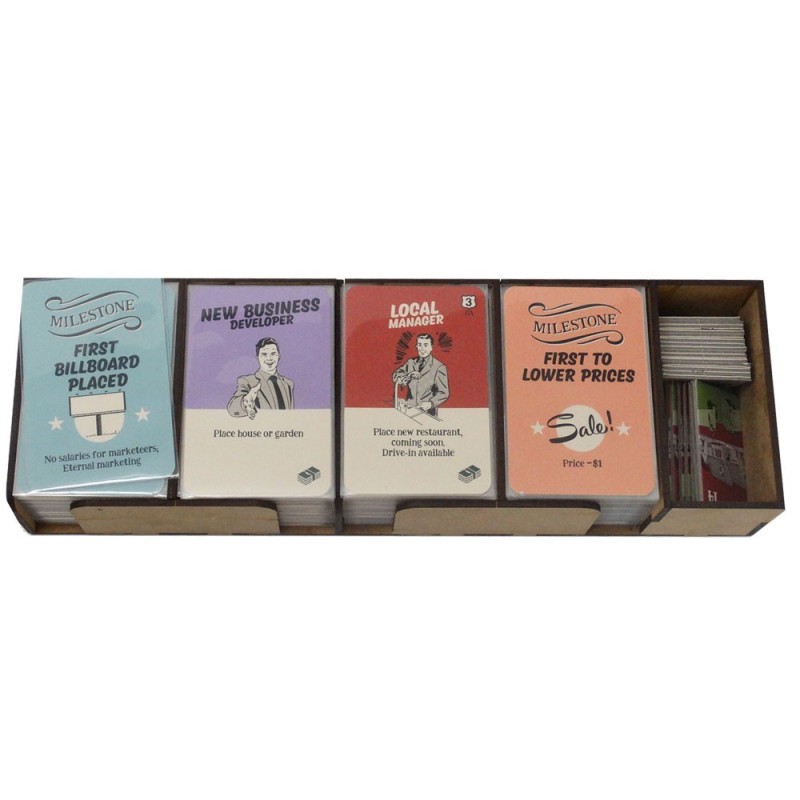 Inserto compatible Food Chain Magnate base (Español)(Desarmado)