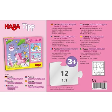 Puzzles Unicornio Destello – Rosalía y sus amigos