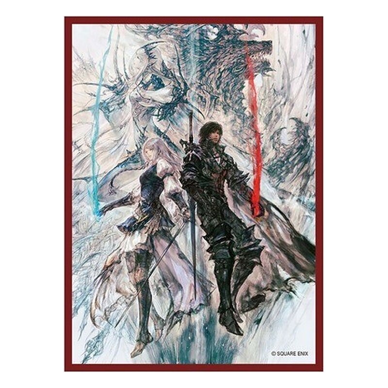 FUNDAS SQ FINAL FANTASY TCG FIERY HEART, ICY RESOLVE (100)