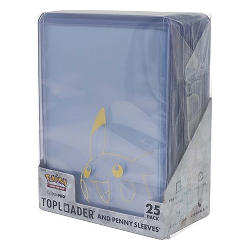 UP FUNDAS TOPLOADER POKEMON + FUNDAS ECONOMICAS(25+25)
