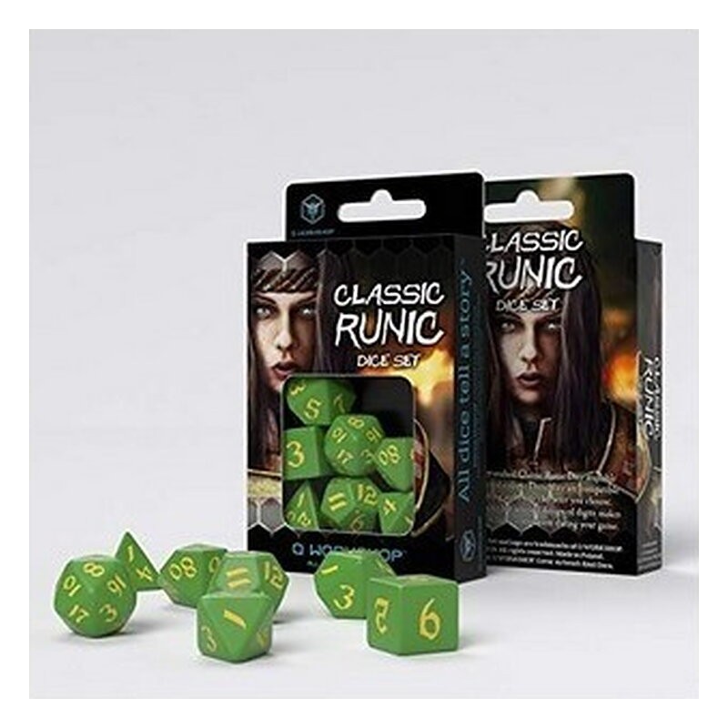 QW CAJA DADOS RUNIC VERDE Y AMARILLO (7)