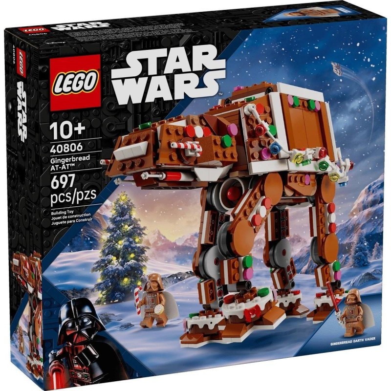 LEGO-40806 Caminante AT-AT de Pan de Jengibre