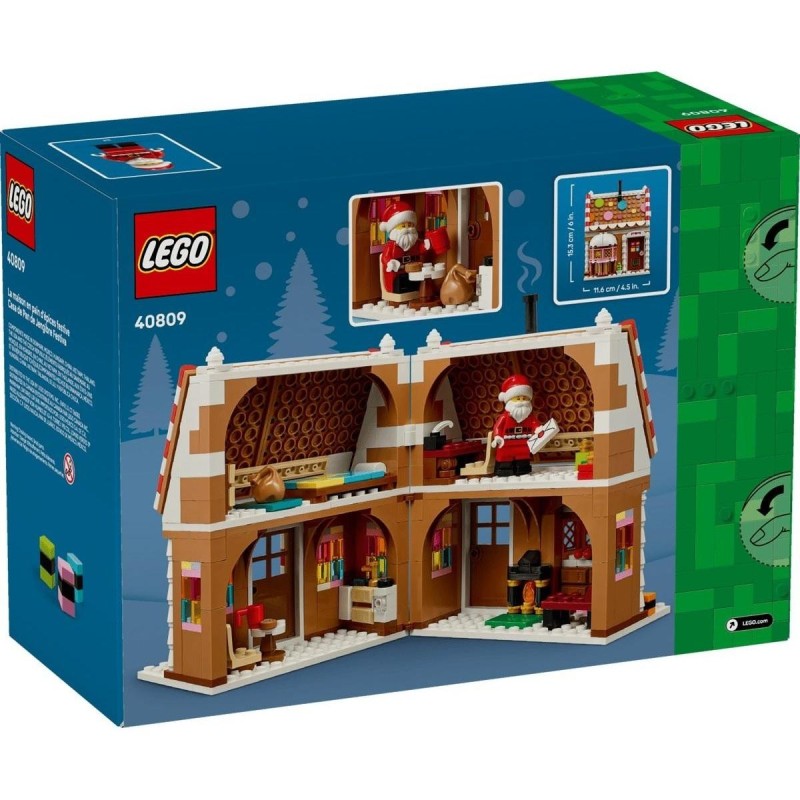 LEGO-40809 Casa de Galleta de Jengibre Festiva