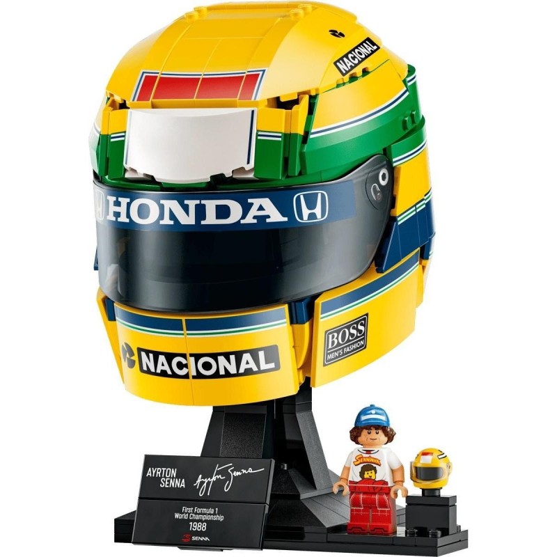 LEGO-43024 Casco de Ayrton Senna