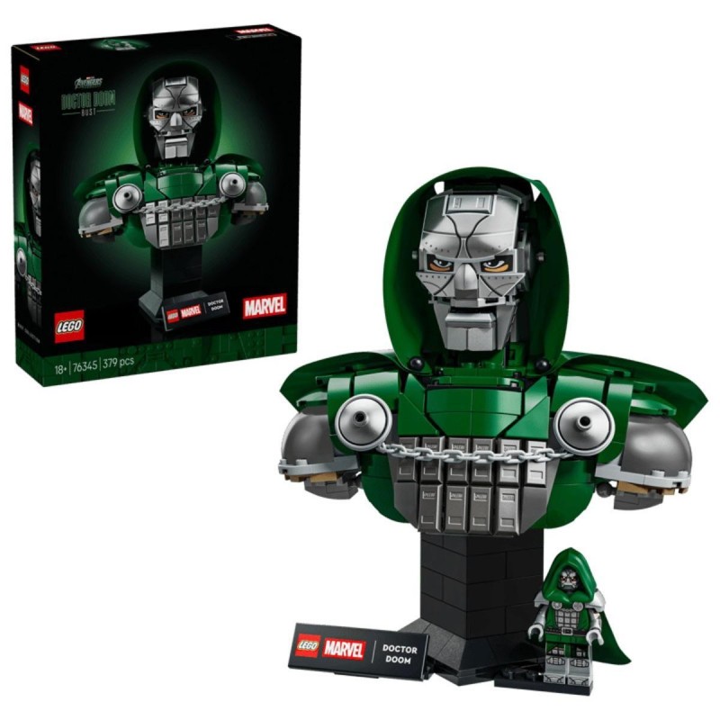LEGO-76345 Busto del Doctor Doom