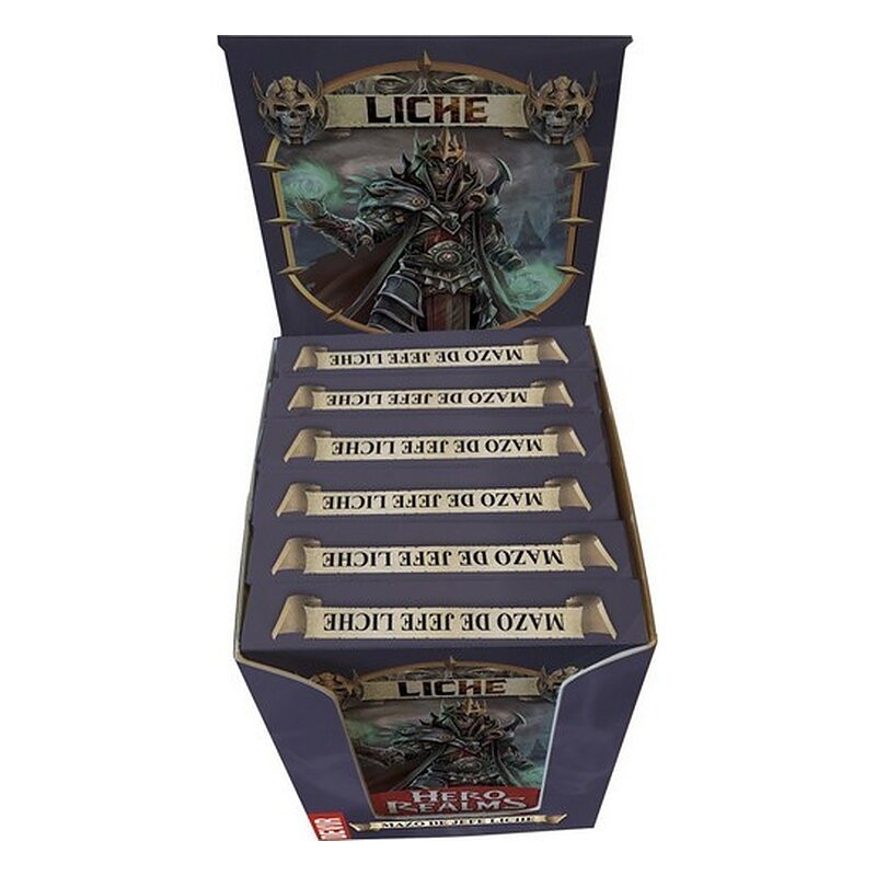 HERO REALMS MAZO JEFE LICHE EXP. DE 6 U