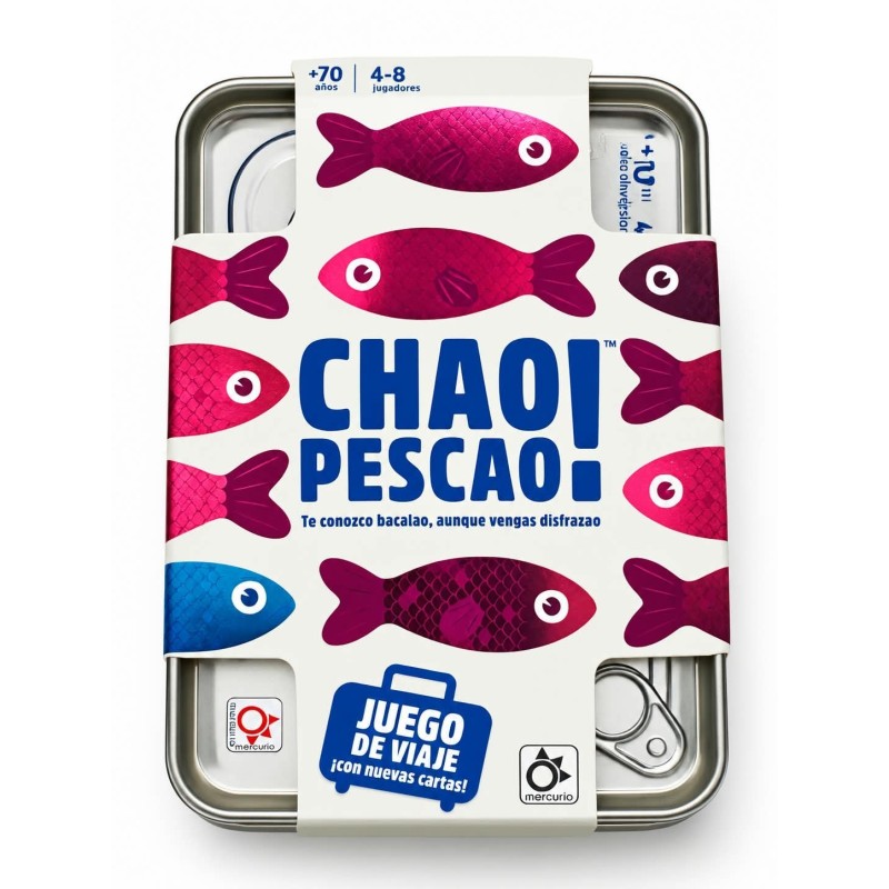 (PREPEDIDO) CHAO PESCAO LATA DE VIAJE
