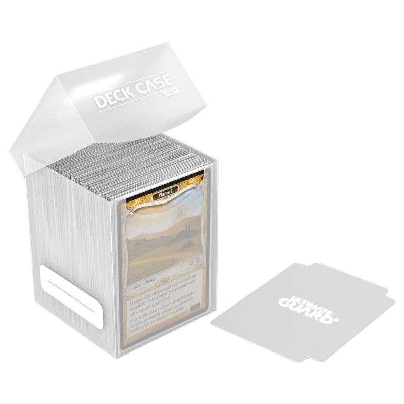 DECK CASE 100+ TAMAÑO STANDARD TRANSPARENTE
