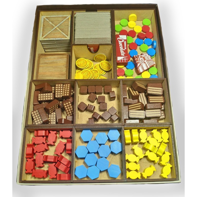 Inserto compatible con FÁBRICA DE CHOCOLATE (Desarmado)
