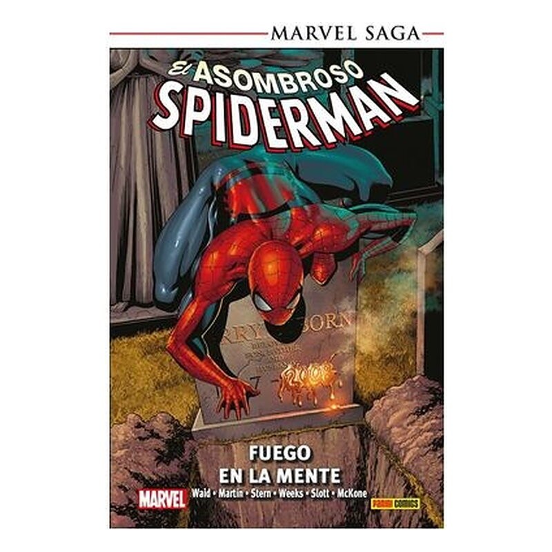MARVEL SAGA TPB. EL ASOMBROSO SPIDERMAN 19 FUEGO EN LA MENTE