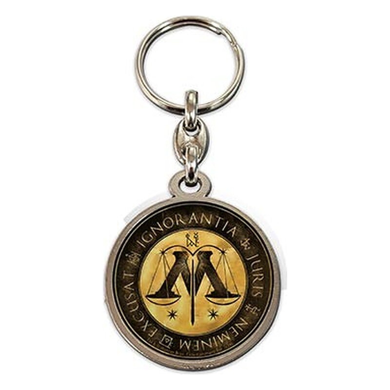 MINISTRY OF MAGIC LLAVERO REDONDO METAL HARRY POTTER