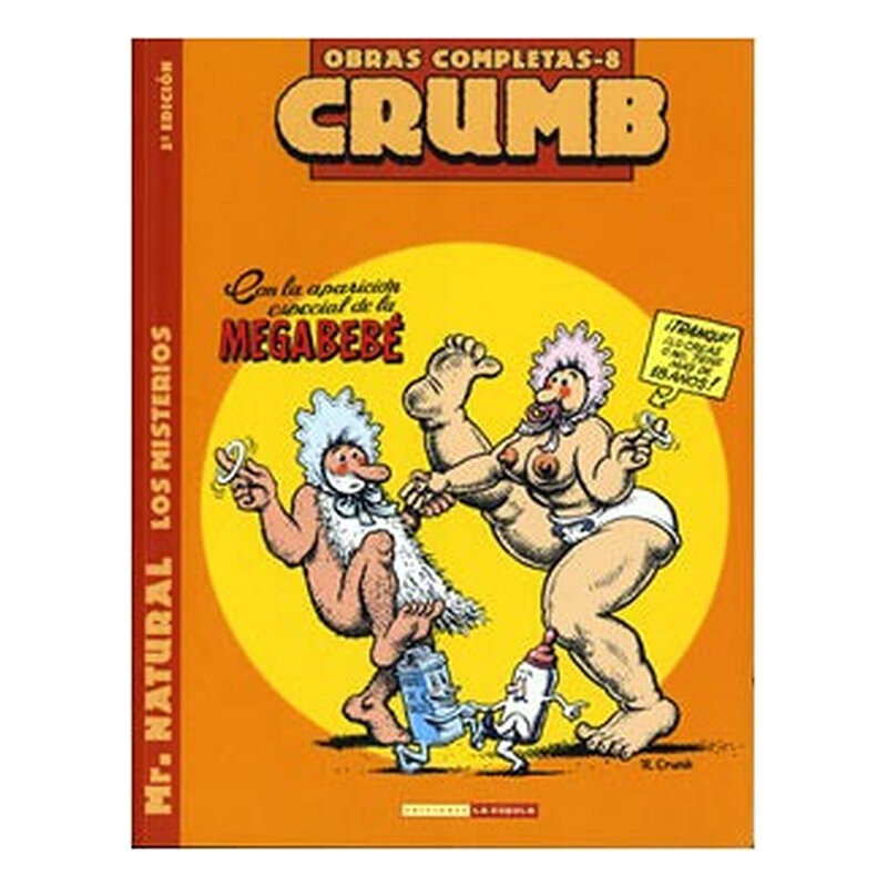 CRUMB 08. MR. NATURAL LOS MISTERIOS (2º EDICION)