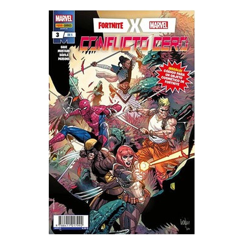 MARVEL/FORTNITE CONFLICTO CERO 03 DE 05