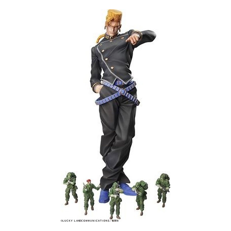 KEICHO NIJIMURA & BAD COMPANY FIGURA 15 & 2,5 CM JOJO'S BIZARRE ADVENTURE STATUE LEGEND