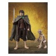 FRODO BAGGINS & GOLLUM FIGURAS 12 & 5 CM THE LORD OF THE RINGS: THE FELLOWSHIP OF THE RING