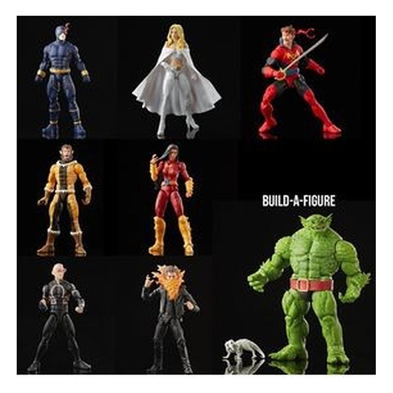 SURTIDO 8 FIGURAS 15 CM (BUILD-A-FIGURE CH'OD) X-MEN MARVEL LEGENDS F64735L0