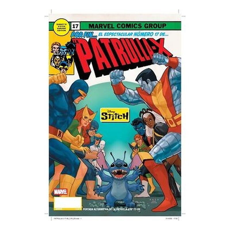 PATRULLA-X (PORTADA ALTERNATIVA DISNEY SITCH) 17