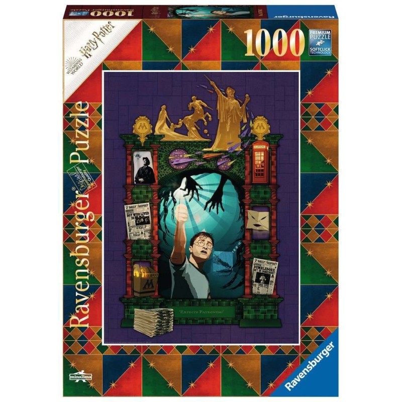 Puzzle 1000 Pz - Fantasy: Harry Potter E Book edition