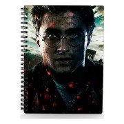 CARA HARRY POTTER LIBRETA ESPIRAL EFECTO 3D A5 HARRY POTTER