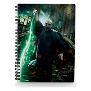VOLDEMORT POSTER LIBRETA ESPIRAL EFECTO 3D A5 HARRY POTTER