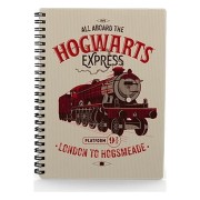 ALL ABOARD HOGWARTS EXPRESS LIBRETA ESPIRAL EFECTO 3D A5 HARRY POTTER