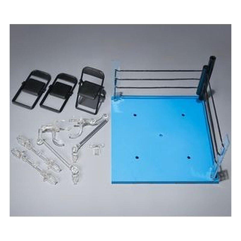 ACT RING (NEUTRAL CORNER) & FOLDING CHAIR SET FOR S.H FIGUARTS TAMASHII STAGE